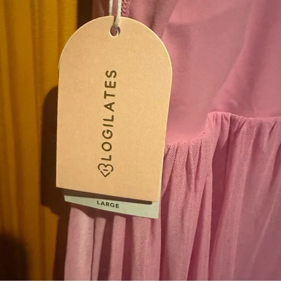 Pink Sweetheart Ballerina Dress Blogilates x Target Sz: L - Picture 8 of 8